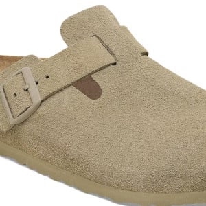 Birkenstock Boston BS Mules Khaki | Mainline Menswear us